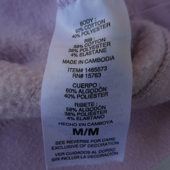 Champion Pink Hoodie Sweatshirt Streetwear Embroidered Spell Out Kangaroo Pocket - Picture 8 of 10